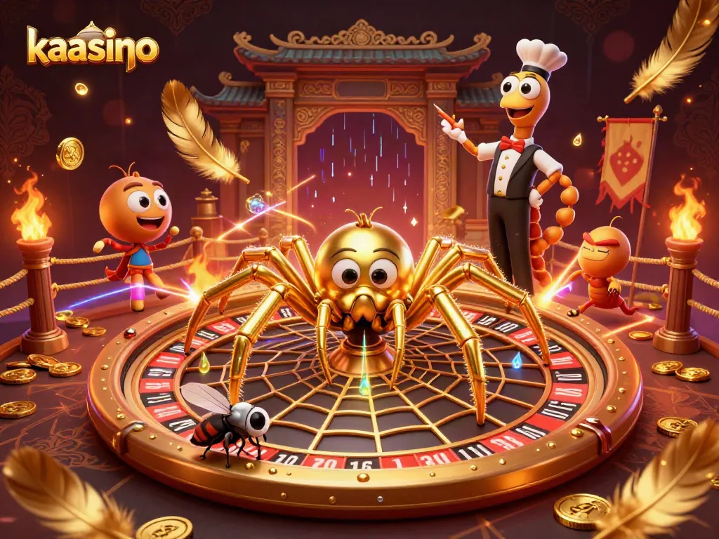 Engage with kaasino by placing bets among vibrant casino elements and dynamic characters.